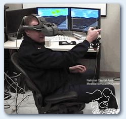 Head mounted display and joystick